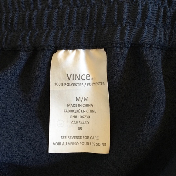 Vince Navy Jogger Pant M - Picture 8 of 8